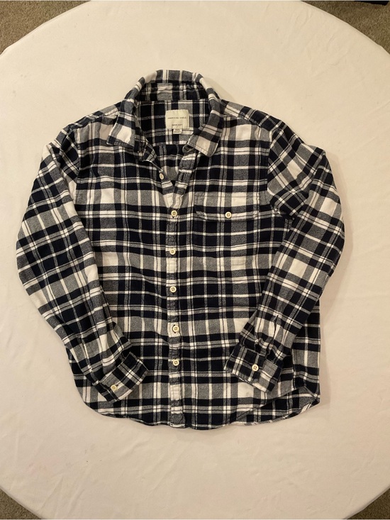 American Eagle Outfitters Tops - American Eagle Outfitters Plaid Button-Down Shirt